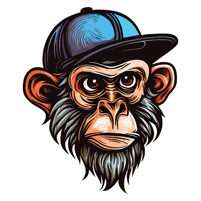 Lustiger Affe