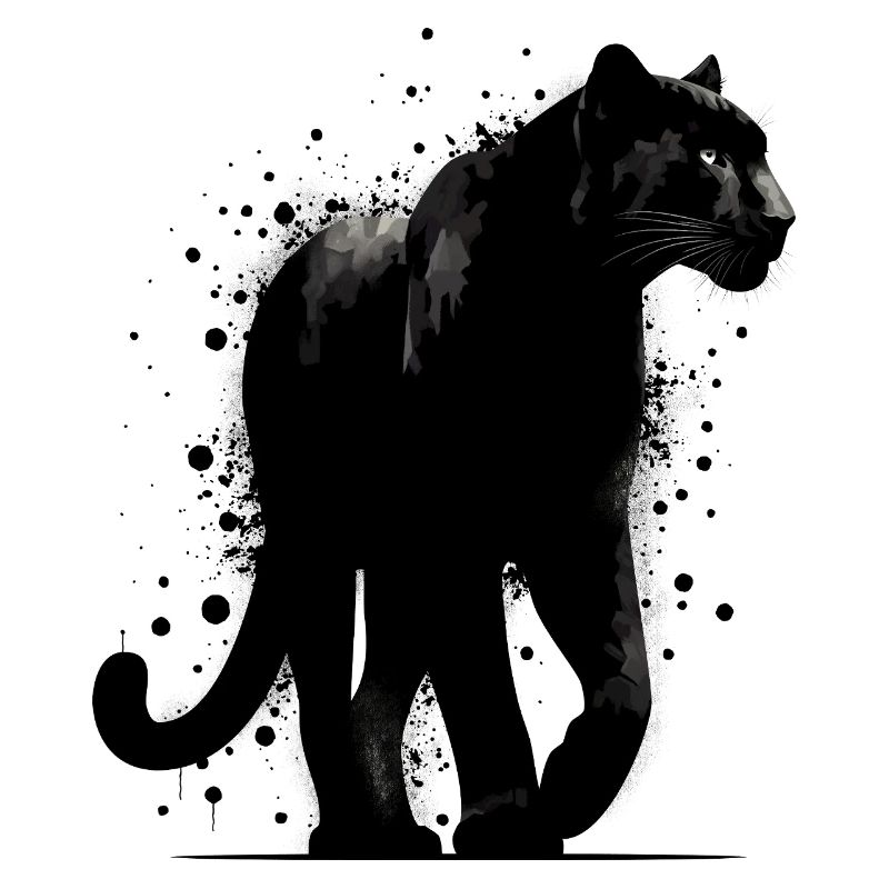 Eleganter Panther