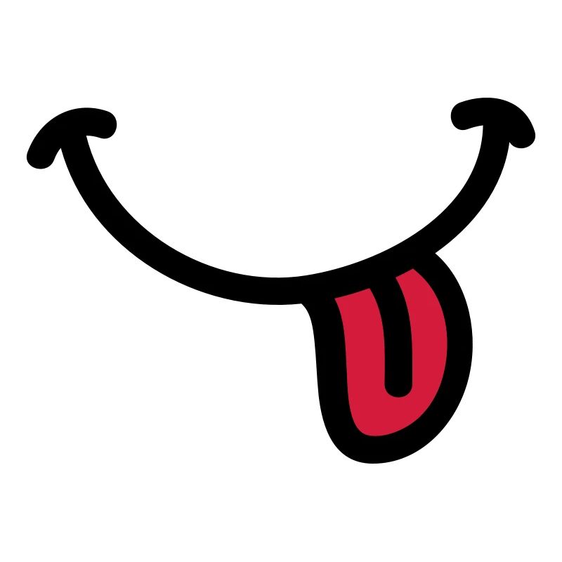 Smiley Grinsen Zunge