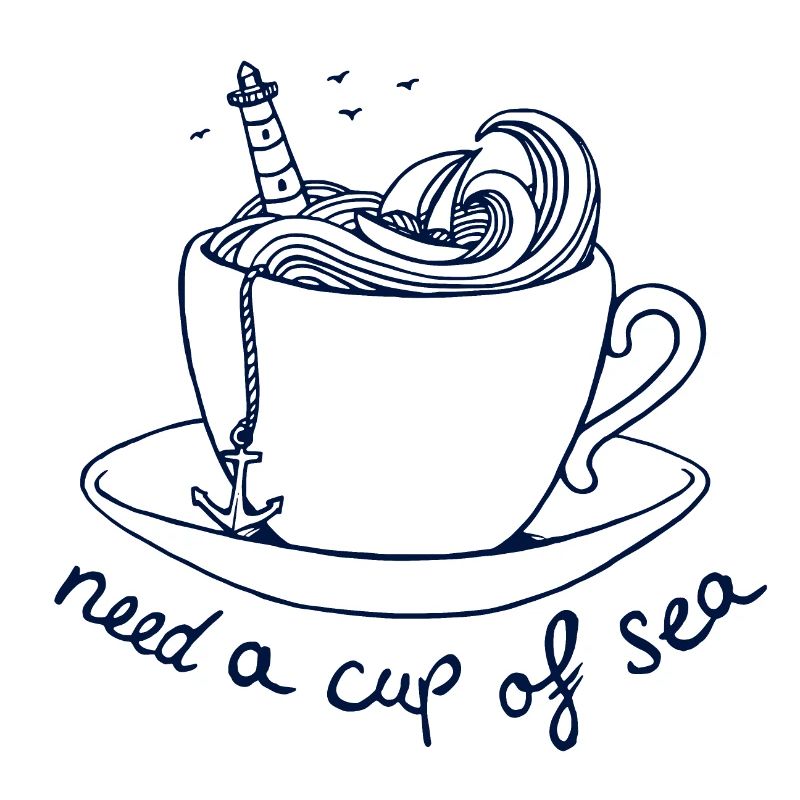 brauche eine Tasse See maritim
