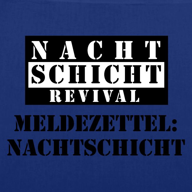 Meldezettel Nachtschicht