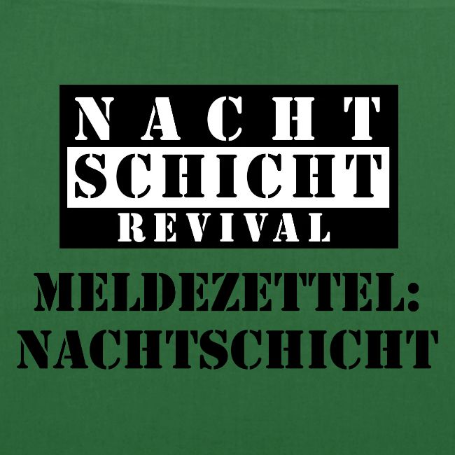 Meldezettel Nachtschicht