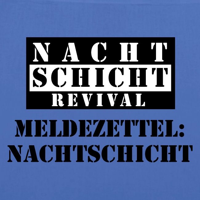 Meldezettel Nachtschicht