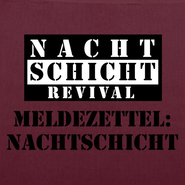 Meldezettel Nachtschicht