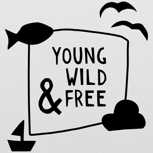 Young Wild Free - Baby - Torba materiałowa