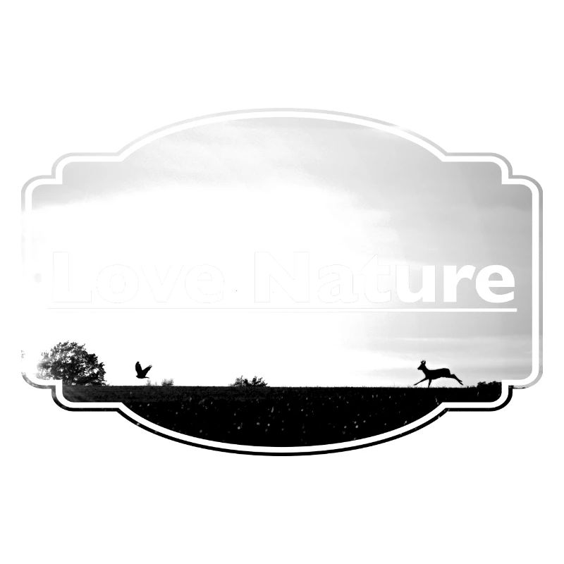 Love Nature schwarz/weiß