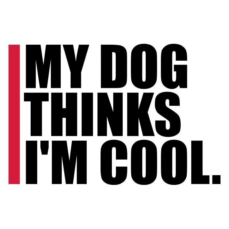 Dog thinks im cool