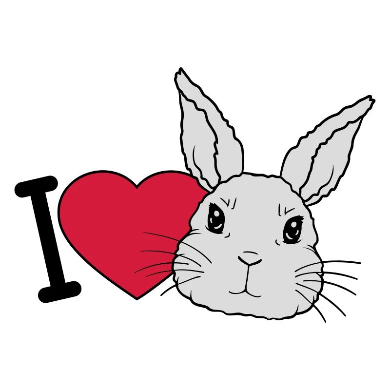 I love bunnys Logo