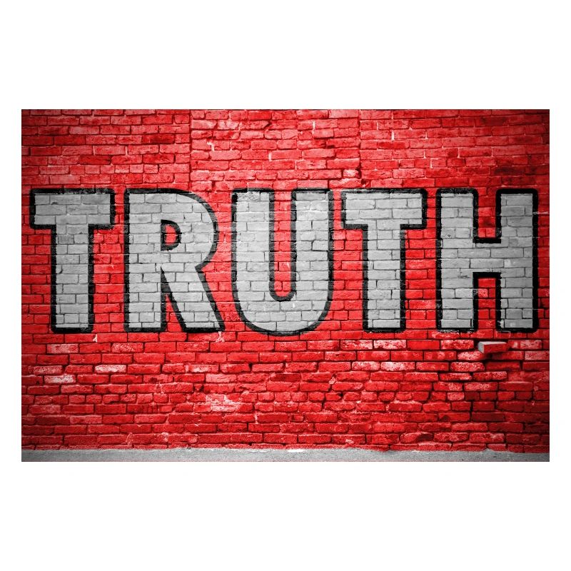 Truth Brick Wall Graffiti