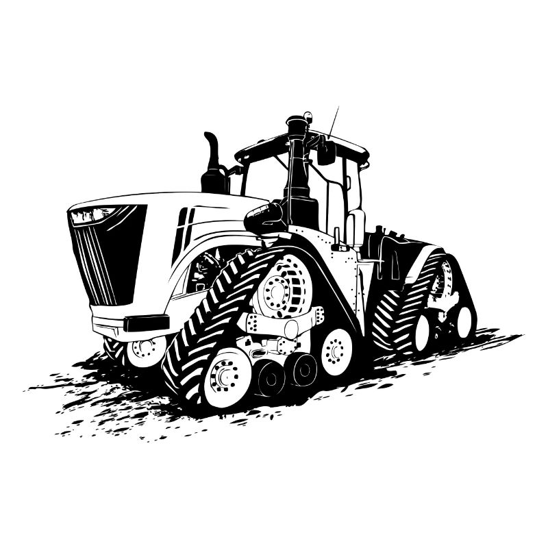Tractor - Crawler tractor - Tracked tractor tractor