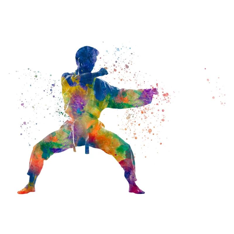 Karate-Kampfkunst