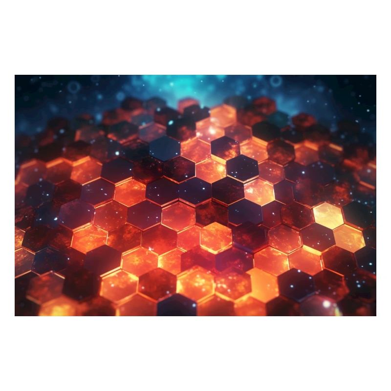 surreal epic fractal hexagons 2