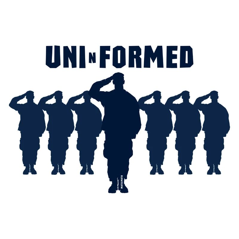 Uni-n-formed Uni-n-formiert