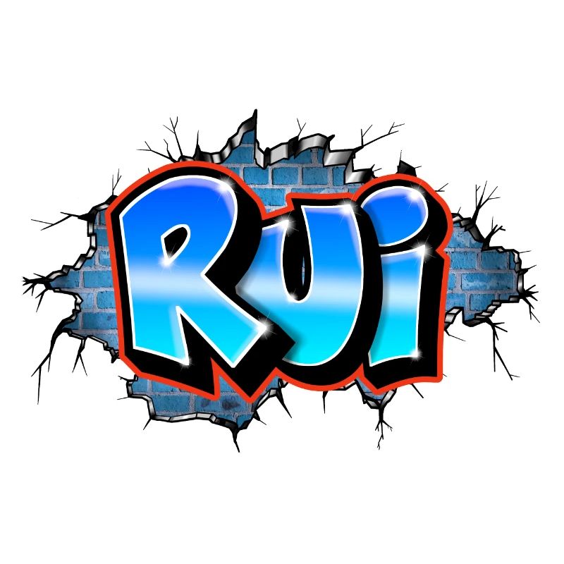 Graffiti Name Rui Printable on Everything!