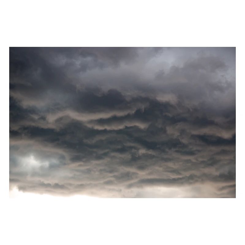 Formations de nuages sombres lors d’une tempête