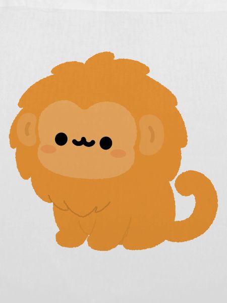 Goldener Löwe Tamarin-Affe