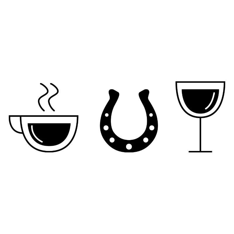 Vin de café et cheval -