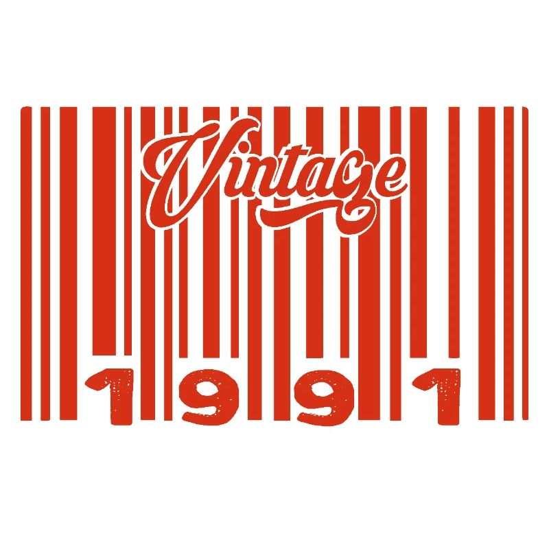 vintage 191 né en 191 34 ans bar code anniversaire