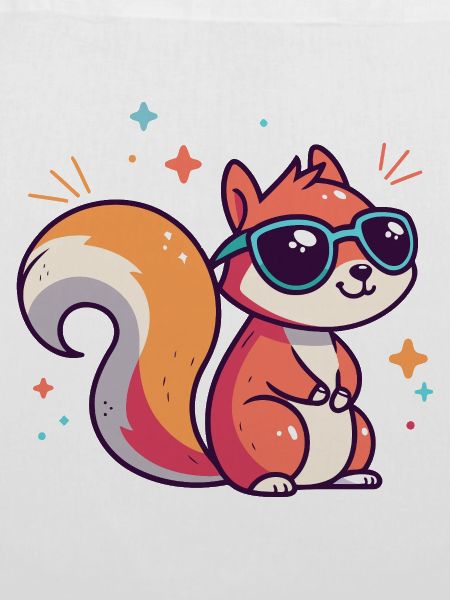 Schicke Eichhörnchen-Sonnenbrille