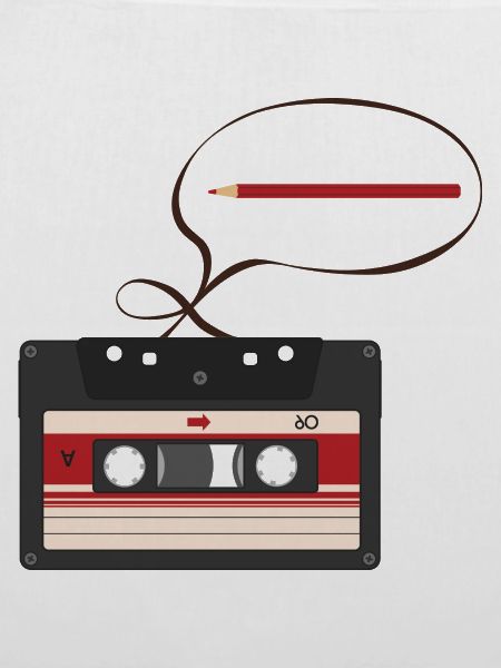KASSETTE, BAND, BLEISTIFT