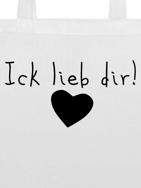 ick lieb dir