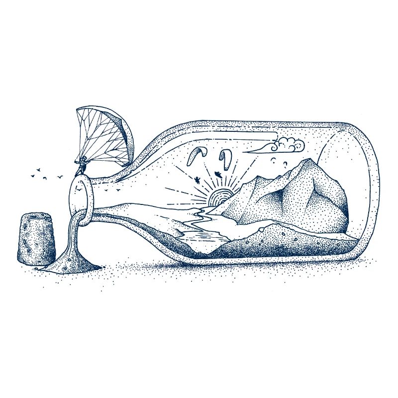 Gliders in a Bottle