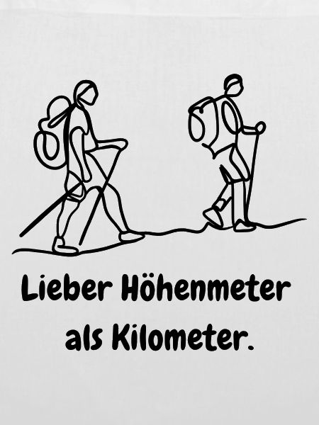 lieber höhenmeter als kilomenter