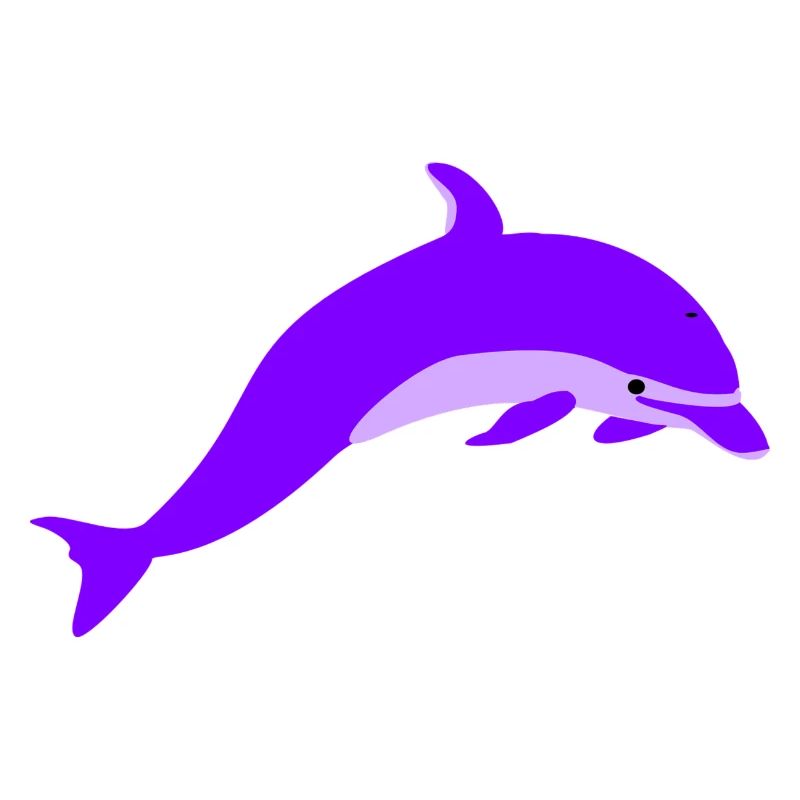 Lila delfin