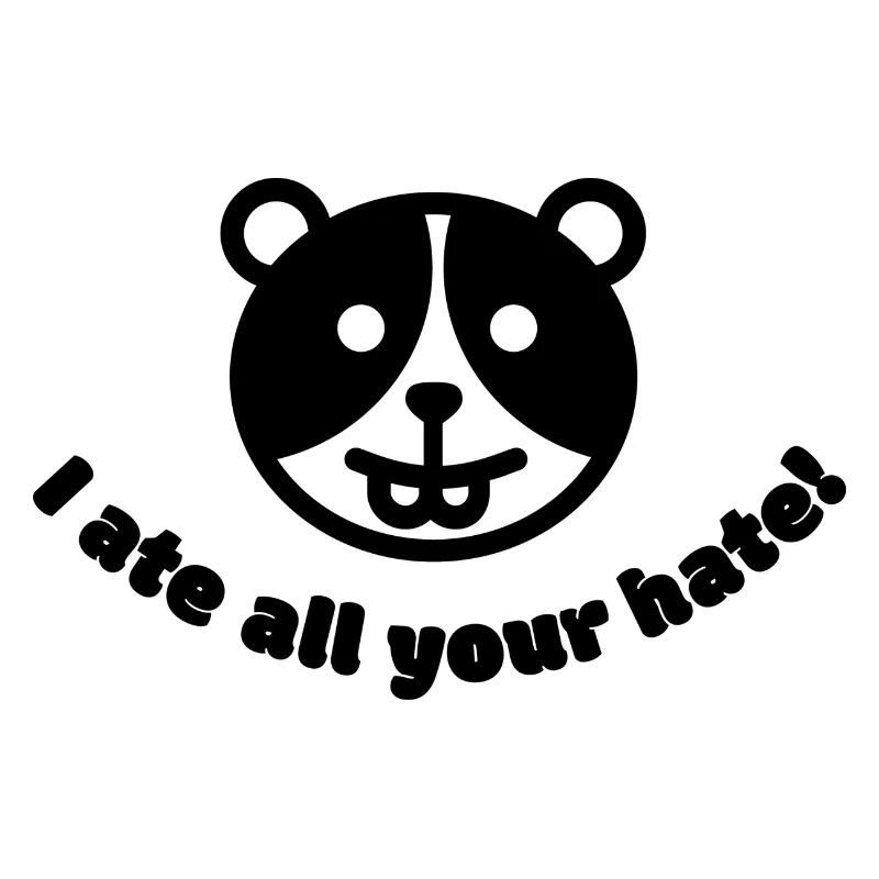 I ate all your hate!