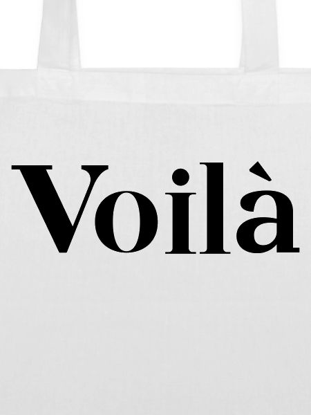 Voilà - da schau an!