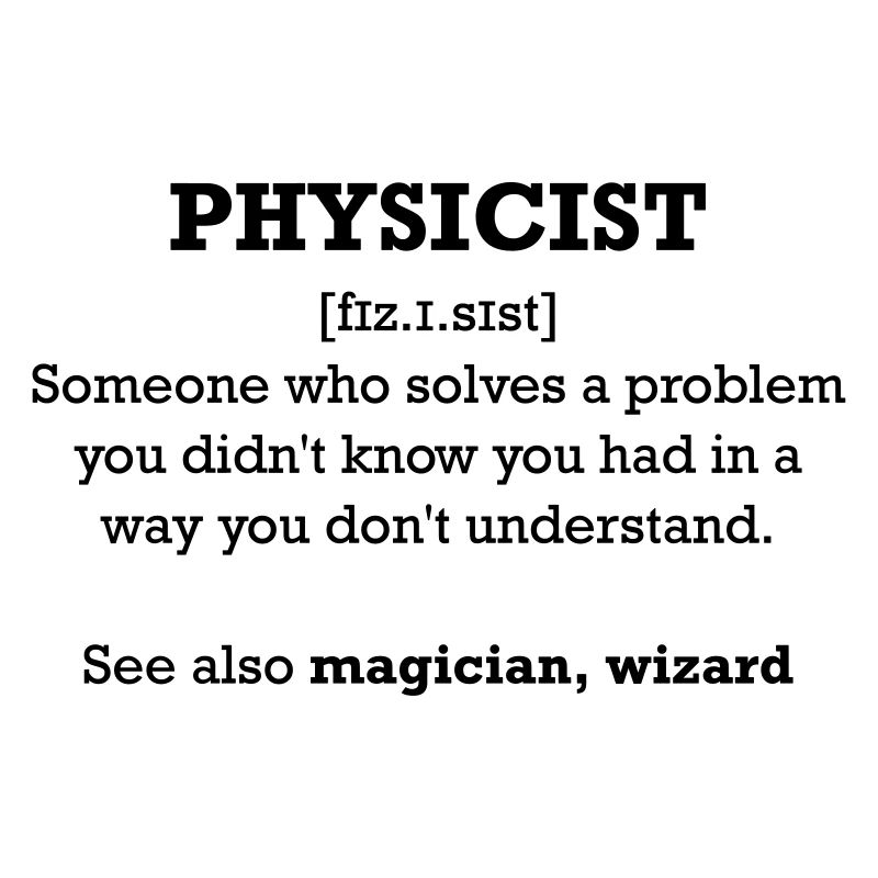 Physicien - magicien