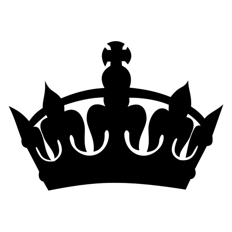 schwarze Krone