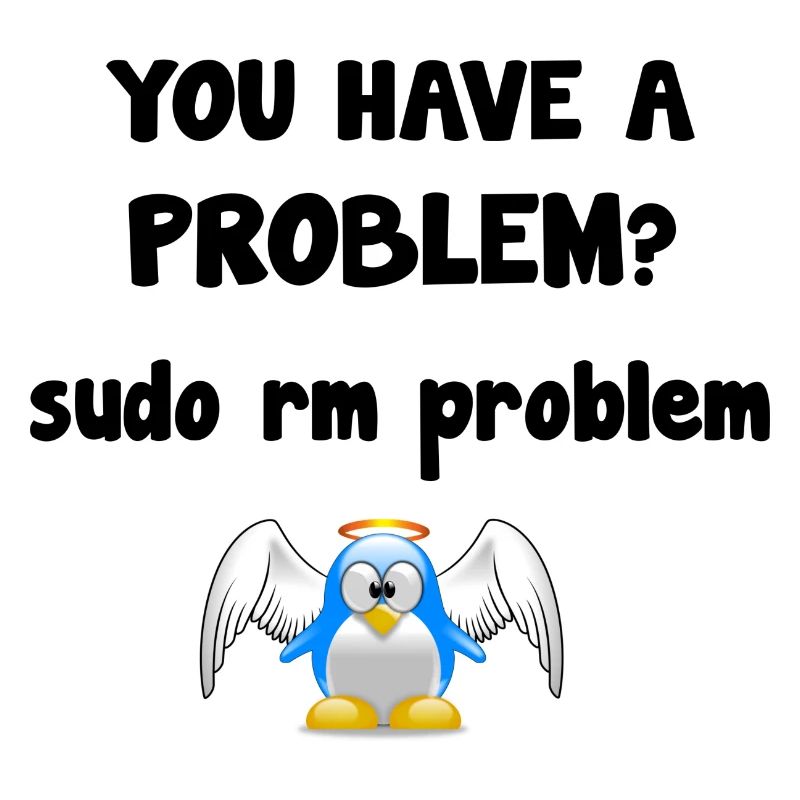 Linux Pinguin Programmierer Geschenk