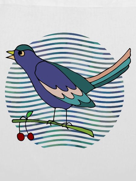 Bunter Vogel