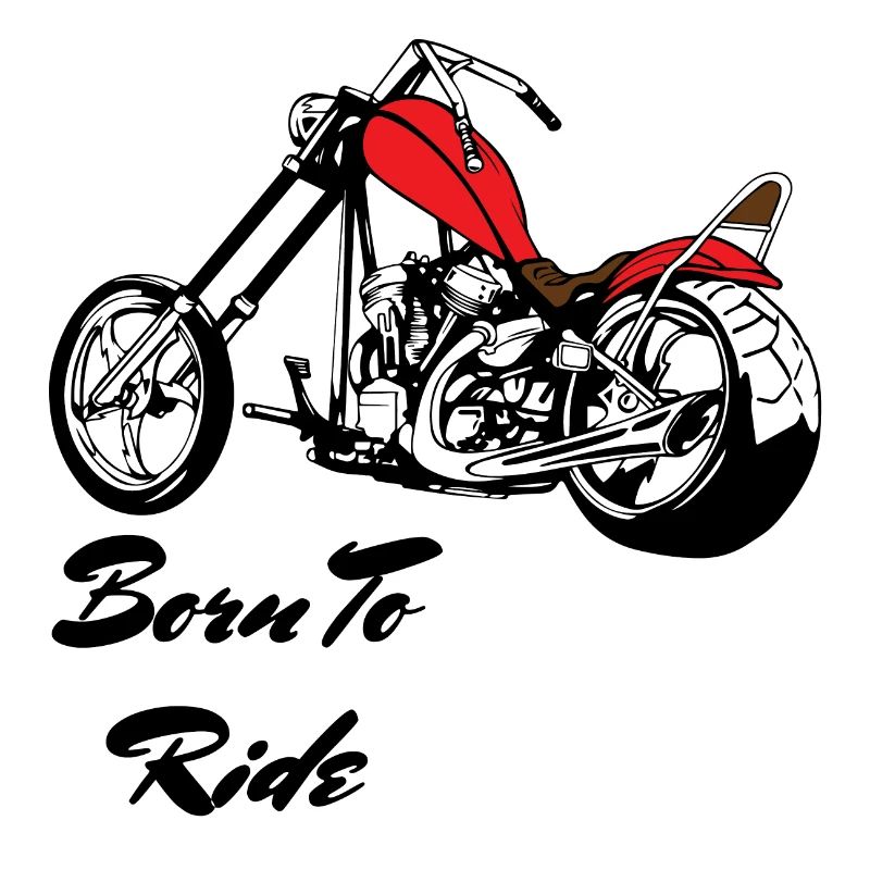Motorrad Chopper Geschenk Geschenkidee