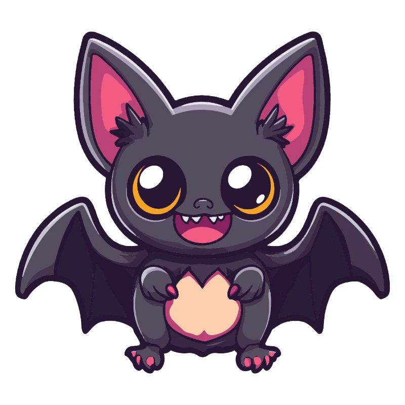 Bat Halloween Funny Comic