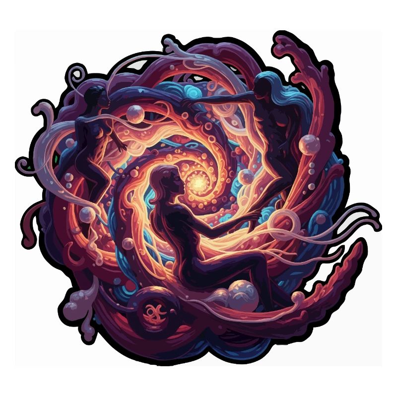 Dancing Cosmic Vortex