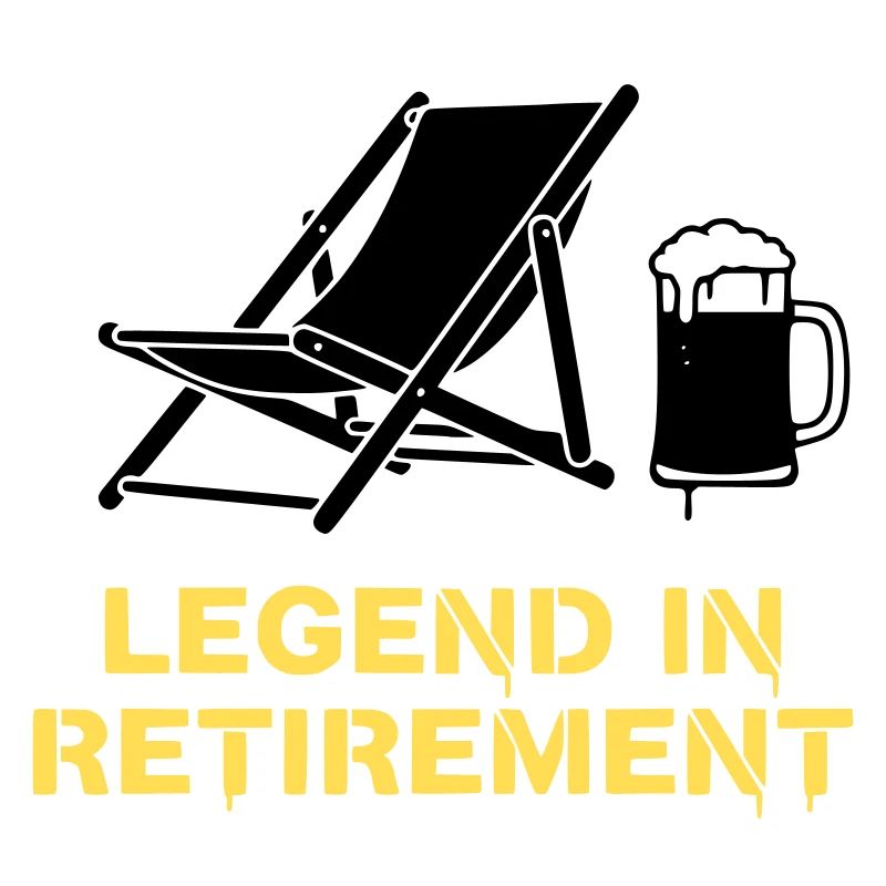 Retired Legend Rente Liegestuhl