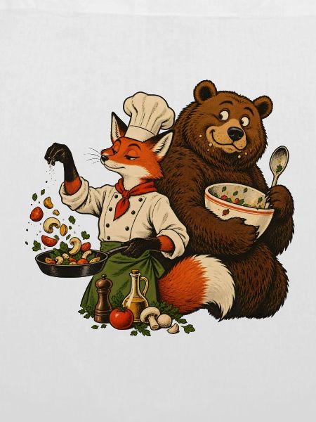 Fuchs & Bär beim Kochen – Kochteam