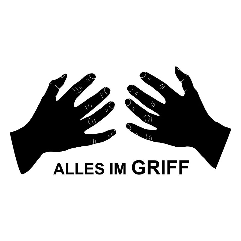Hand auf die Brust