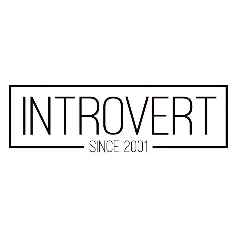 Introvert since 2001 black