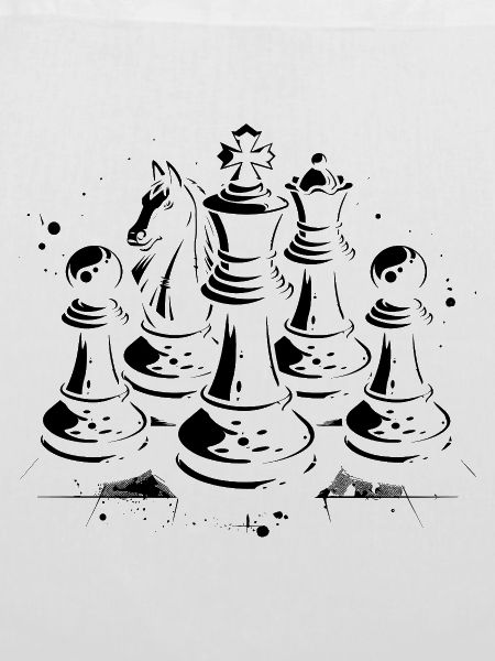 Schachfiguren Grafik