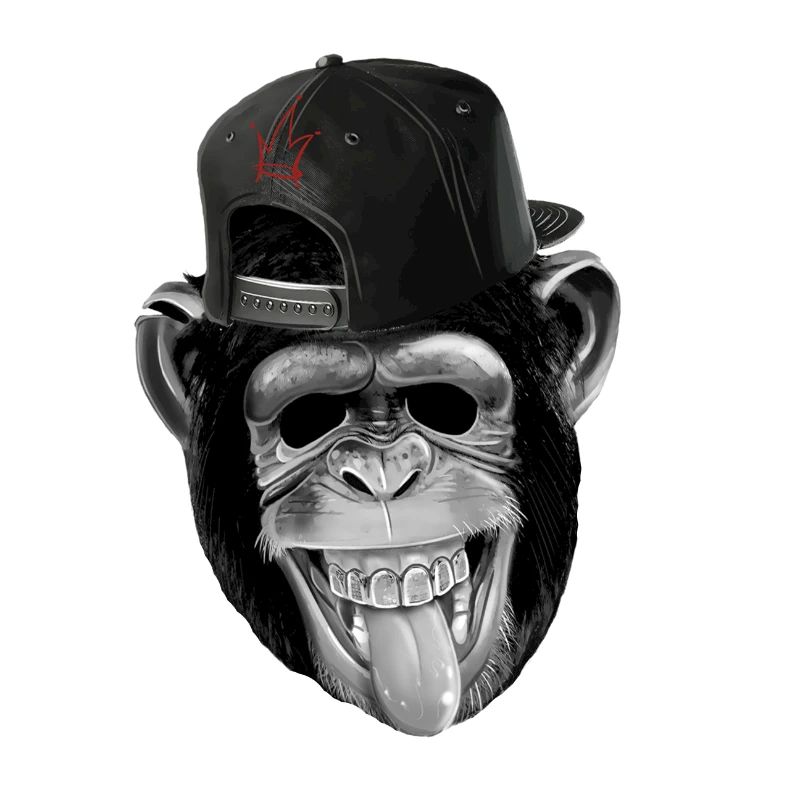 Cooler Affe
