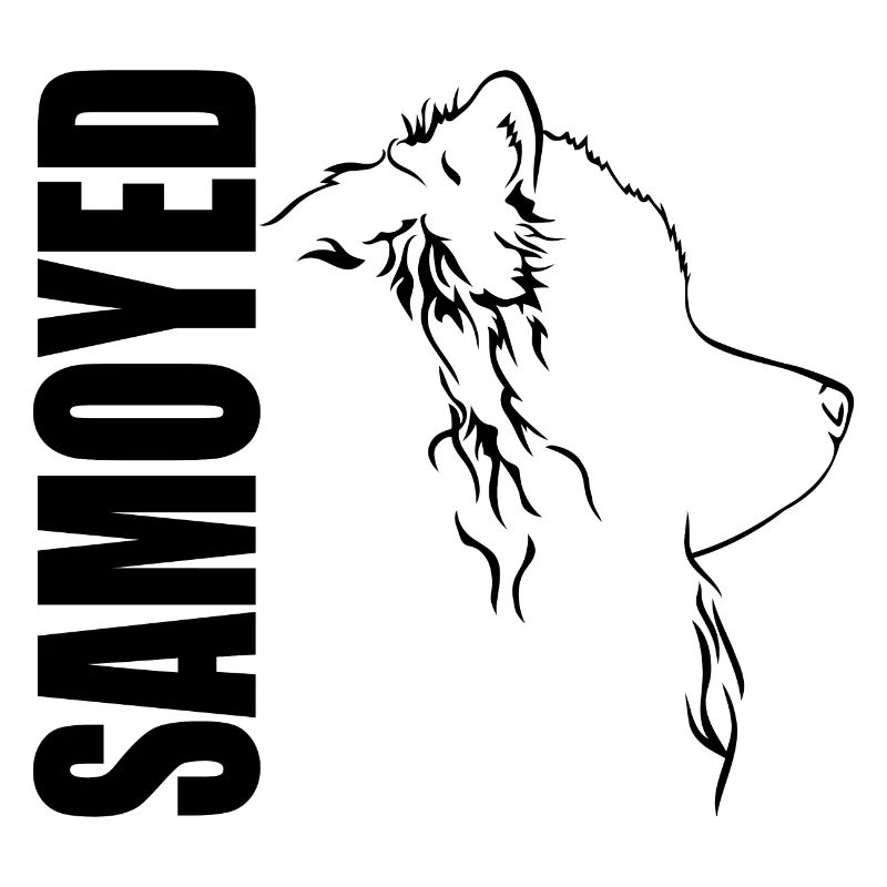 SAMOYED Profil Hunde Hund Wilsigns
