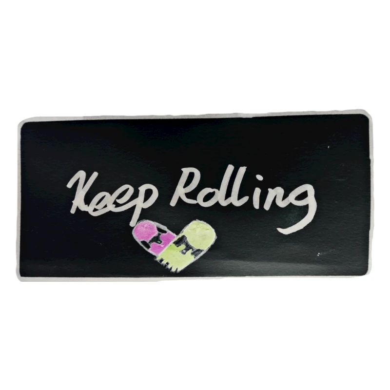 Keep rolling schwarz