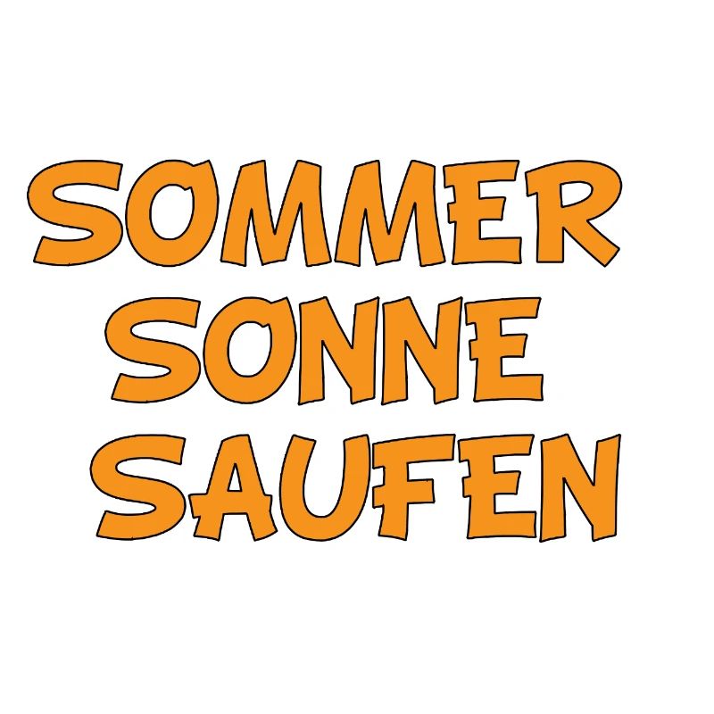 Sommer Sonne Saufen