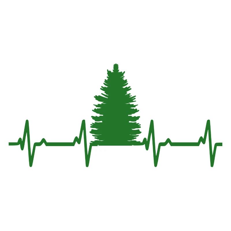 Forest Heartbeat Tree Trees