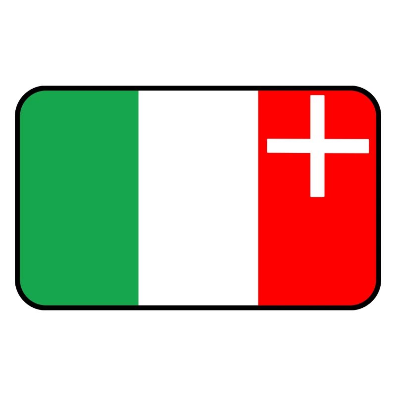 Flaggenvignette oder Logo von Neuenburg