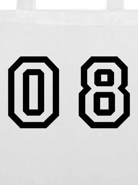 number - 08 - zero eight