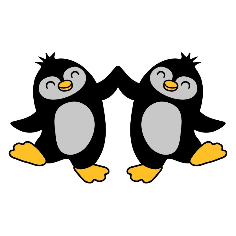 High Five Welcome Penguins